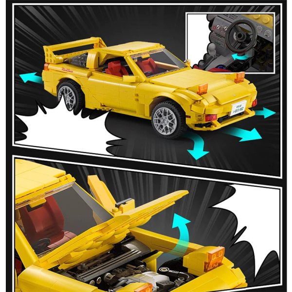 INITIAL D FD3S RX-7 | 1655PCS - Image 7
