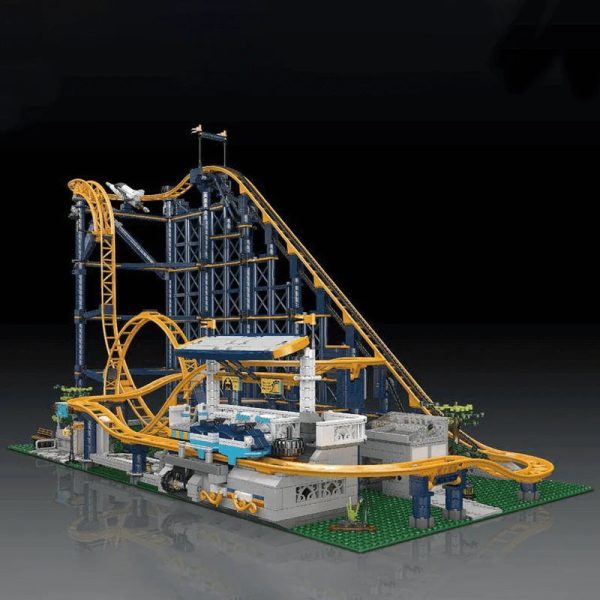 MOTORISED LOOPING ROLLER COASTER | 3237PCS - Image 2