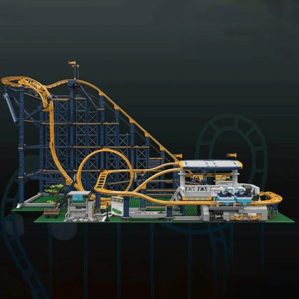 MOTORISED LOOPING ROLLER COASTER | 3237PCS - Image 7