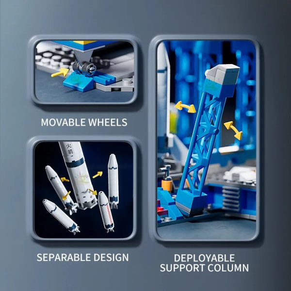 ROCKET LAUNCH STATION | 512PCS - Image 2