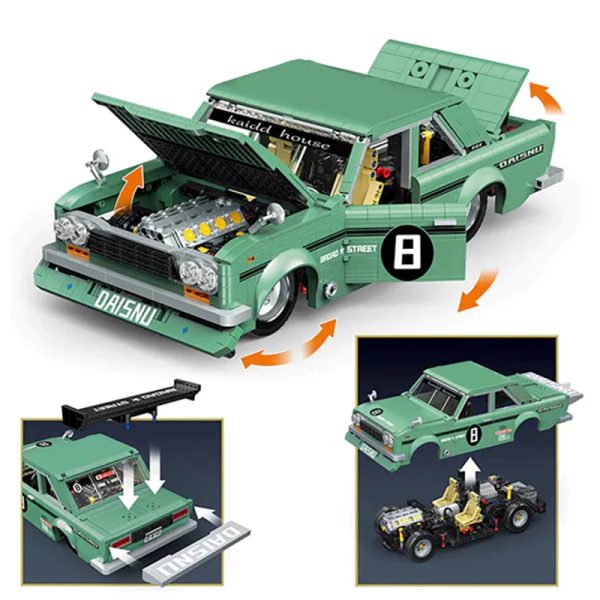 CLASSIC JDM ICON | 1975PCS - Image 4