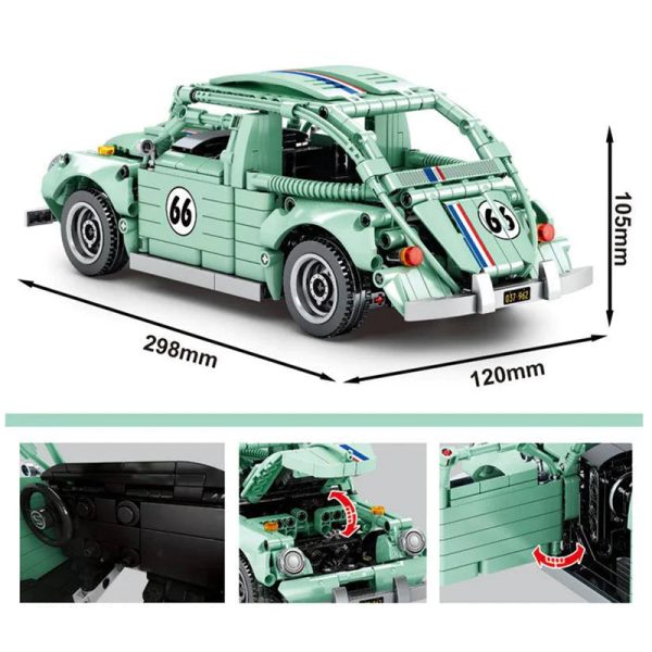 GERMAN BUG | 854PCS - Image 3