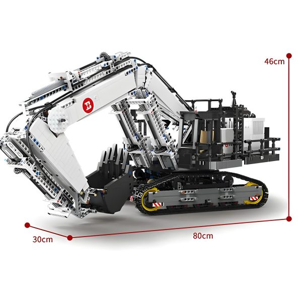 REMOTE CONTROLLED HEAVY DUTY DIGGER | 4342PCS - Image 5