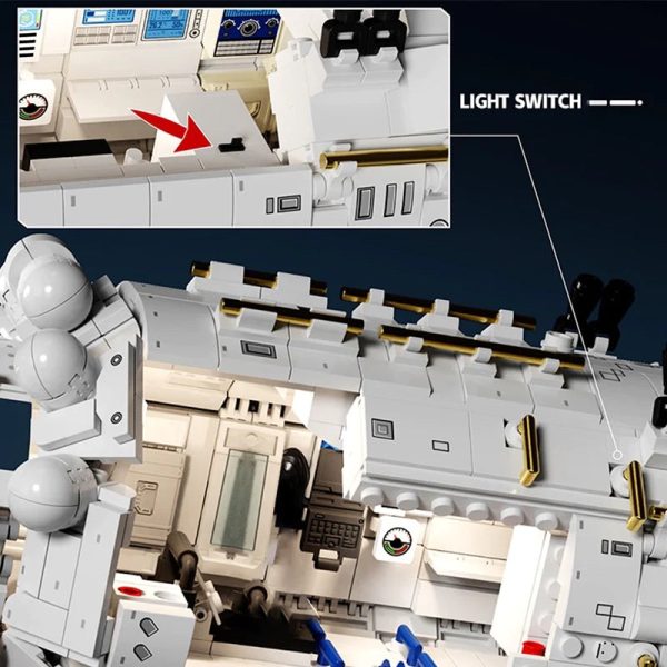 SPACE STATION CORE MODULE | 3226PCS - Image 6