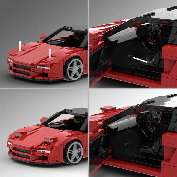 THE LEGENDARY NSX | 1292PCS - Image 18