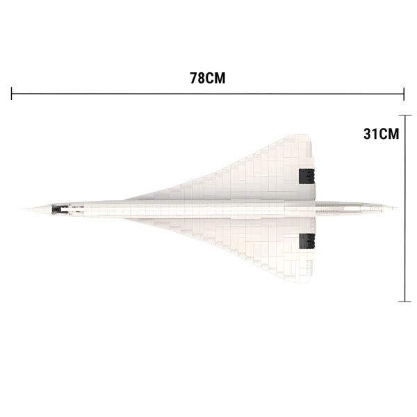 THE ULTIMATE 78CM CONCORDE | 1465PCS - Image 7