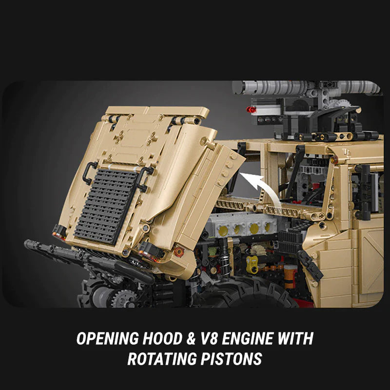 REMOTE CONTROLLED HUMVEE | 3934PCS - Image 12