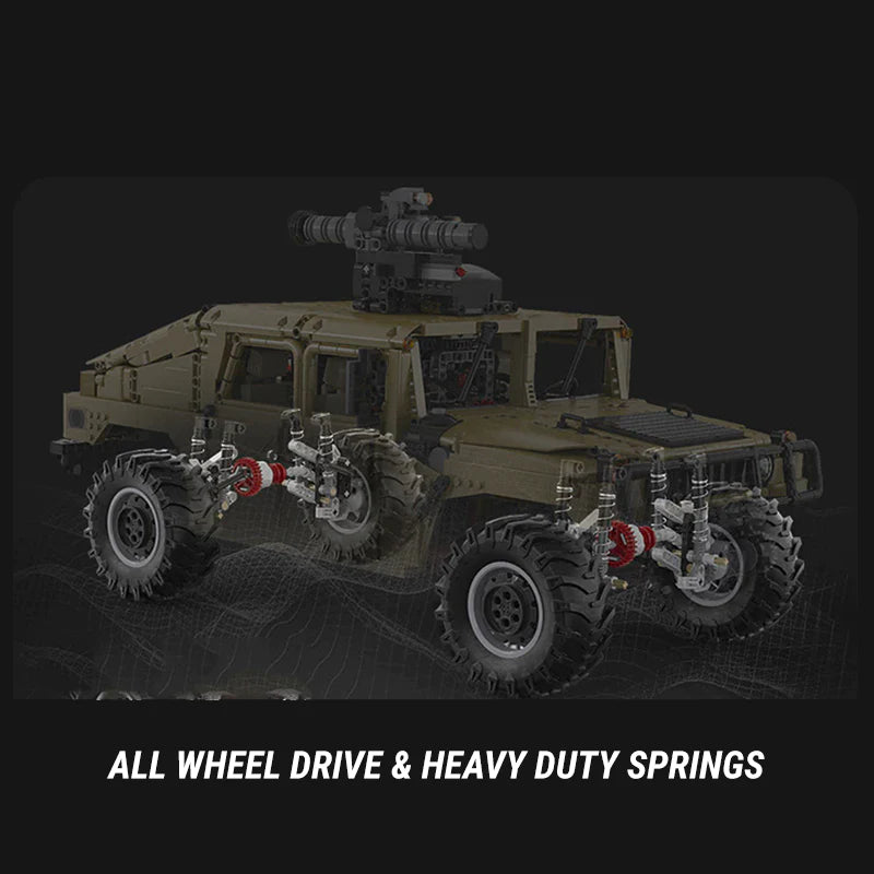 REMOTE CONTROLLED HUMVEE | 3934PCS - Image 14