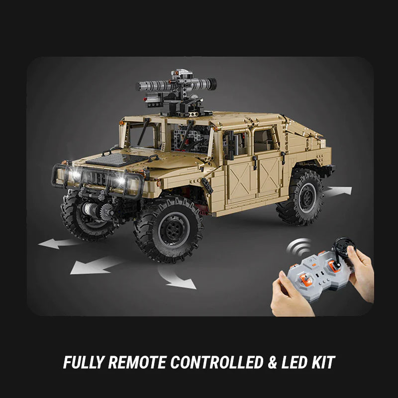 REMOTE CONTROLLED HUMVEE | 3934PCS - Image 17