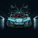 SATIN BLUE "INTENSE EMOTION" HYPERCAR | 3468PCS
