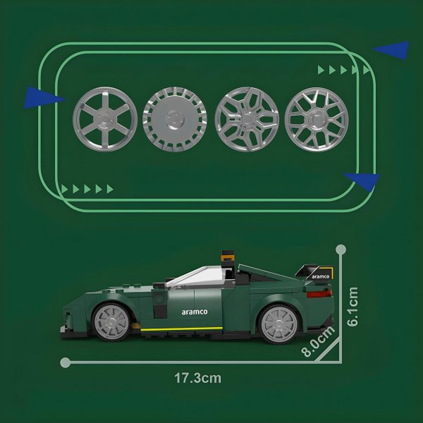 BRITISH F1 SAFETY CAR | 352PCS - Image 4