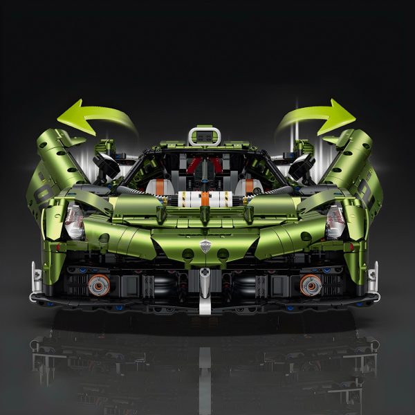 CHROME EDITION SWEDISH HYPERCAR | 3840PCS - Image 2