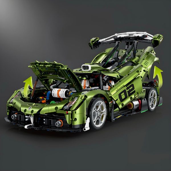 CHROME EDITION SWEDISH HYPERCAR | 3840PCS - Image 3