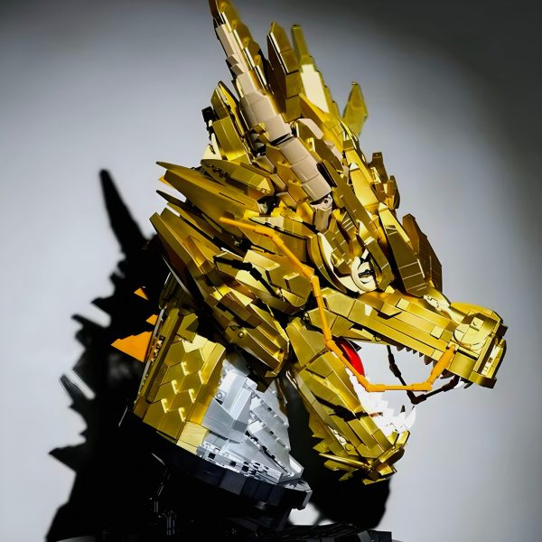 GOLD EDITION DRAGON HEAD | 2572PCS - Image 5