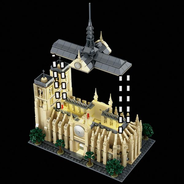 NOTRE DAME CATHEDRAL | 1758PCS - Image 4