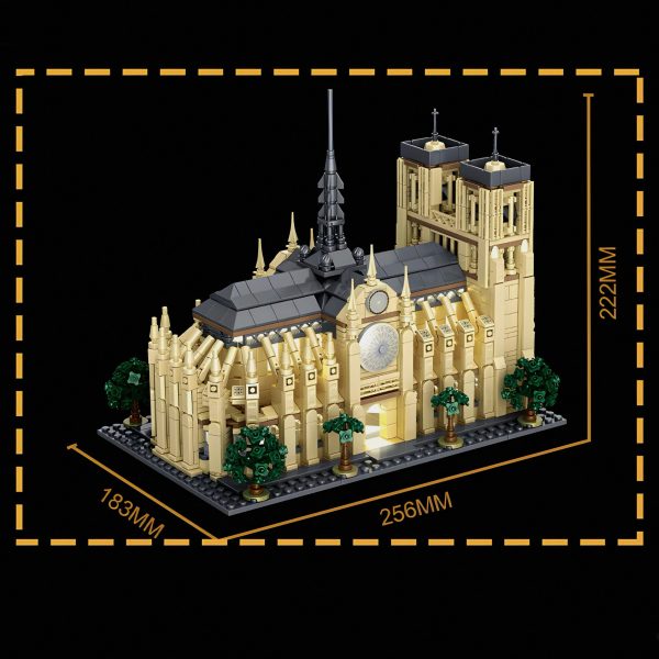 NOTRE DAME CATHEDRAL | 1758PCS - Image 5