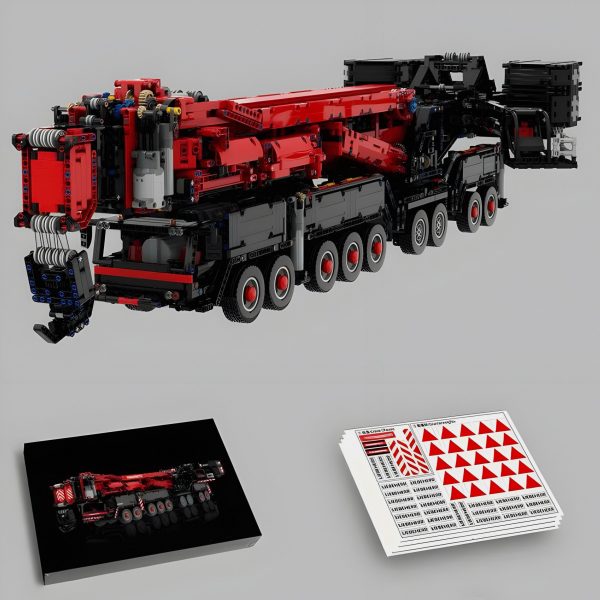 RED EDITION REMOTE CONTROLLED CRANE | 9178PCS - Image 2
