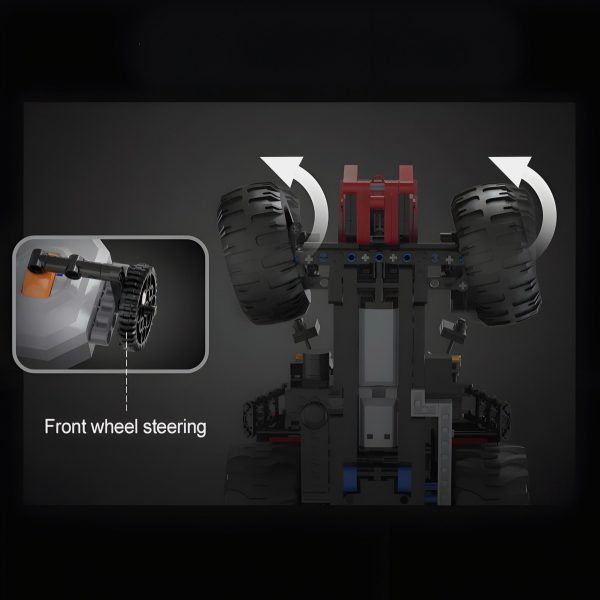 REMOTE CONTROLLED PLOWING TRACTOR | 1676PCS - Image 4