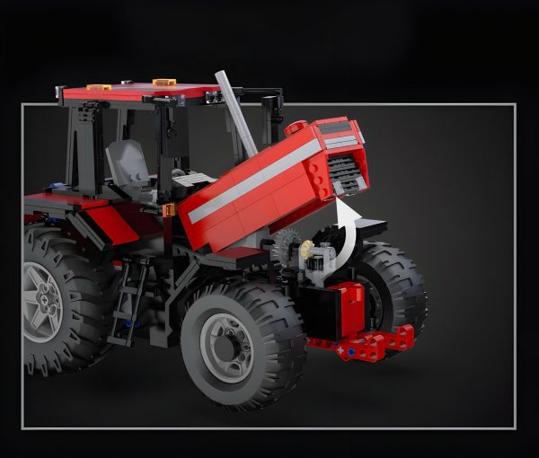 REMOTE CONTROLLED PLOWING TRACTOR | 1676PCS - Image 9