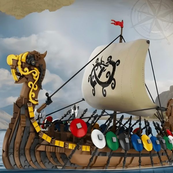 VIKING DRAGON LONGSHIP | 2548PCS - Image 2