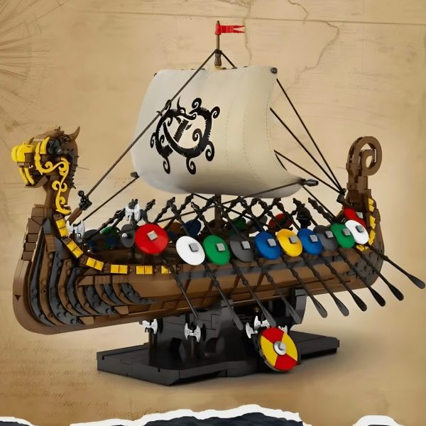 VIKING DRAGON LONGSHIP | 2548PCS - Image 3