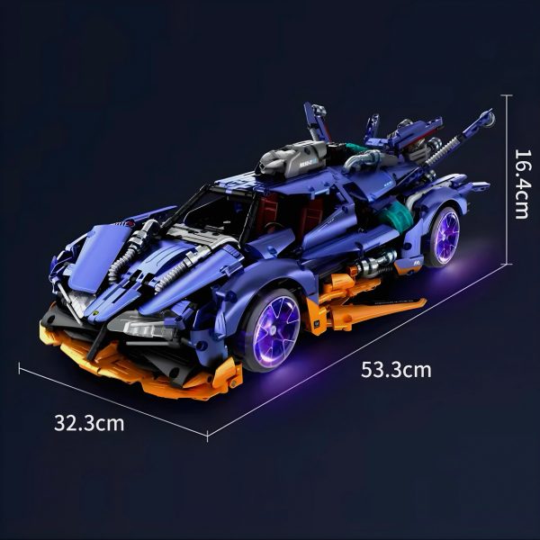DRIFTING "PROJECT EVO" HYPERCAR | 2388PCS - Image 5