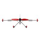 QIDI-550 3D Stunt RC Airplane with Brushless Motor, 6CH, One-Key Hover