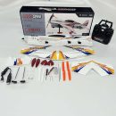 QIDI-550 3D Stunt RC Airplane with Brushless Motor, 6CH, One-Key Hover