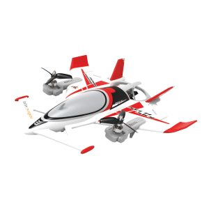 QIDI 570 VTOL RC Plane Brushless with 7.4V Battery, LED Lights & Crane Mode