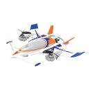 QIDI 570 VTOL RC Plane Brushless with 7.4V Battery, LED Lights & Crane Mode