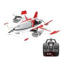 QIDI 570 VTOL RC Plane Brushless with 7.4V Battery, LED Lights & Crane Mode