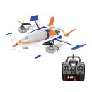 QIDI 570 VTOL RC Plane Brushless with 7.4V Battery, LED Lights & Crane Mode