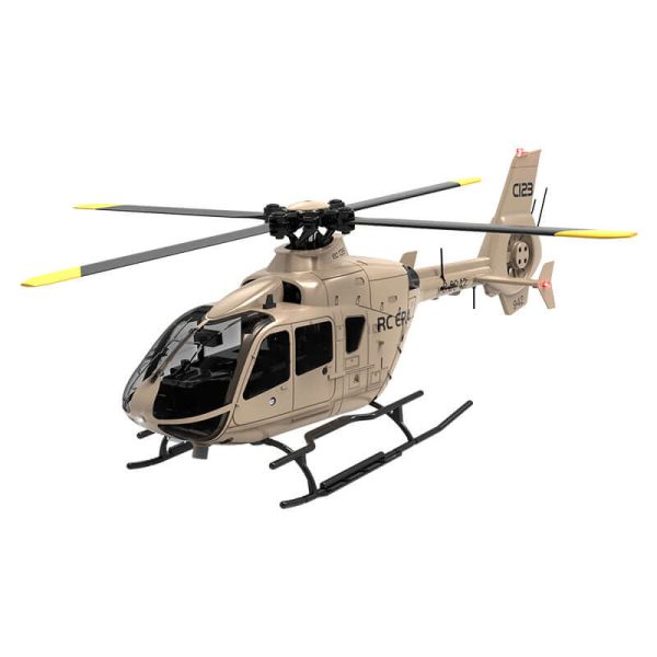 RC ERA C123 6CH Brushless RC Helicopter with Optical Flow, 3 Speed, 1-3 Batteries - Image 2