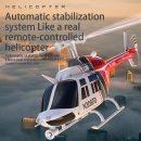 RC ERA C138 6CH RC Helicopter with Gyro, Optical Flow Positioning, Red/Blue