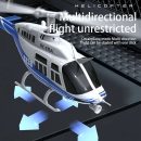 RC ERA C138 6CH RC Helicopter with Gyro, Optical Flow Positioning, Red/Blue