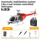 RC ERA C138 6CH RC Helicopter with Gyro, Optical Flow Positioning, Red/Blue