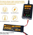 SUPULSE B3 V2 LiPo Battery Balance Charger 2S 3S 7.4V 11.1V for RC Models