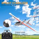 VolantexRC Ranger 600 V2 4CH RC Airplane with XPilot Gyro and One-Key Aerobatics