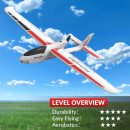 VolantexRC Ranger 600 V2 4CH RC Airplane with XPilot Gyro and One-Key Aerobatics