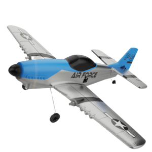 Z63 AIR FORCE 3CH RC Airplane with Gyro, Dual Motors & 2 Batteries for Beginners