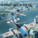 Z63 AIR FORCE 3CH RC Airplane with Gyro, Dual Motors & 2 Batteries for Beginners