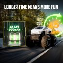 4WD Cybertruck-Inspired RC Truck | Amphibious, 360° Spins, Waterproof