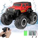 Amphibious All Terrain Off-Road Waterproof RC Monster Truck for Kids