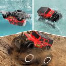 Amphibious All Terrain Off-Road Waterproof RC Monster Truck for Kids