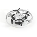FX-41 Aurora Ball RC Drone with 360° RGB Lights, 3 Speeds & One-Key Stunts