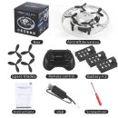 FX-41 Aurora Ball RC Drone with 360° RGB Lights, 3 Speeds & One-Key Stunts