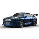 KF20 1:64 4WD Mini RC Drift Car - Desktop Racing, LED Lights, Type-C Charging