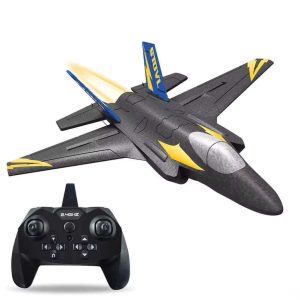 KF605 F35 4-Channel RC Glider - EPP Foam, 30min Flight, 150m Range, Dual Motor