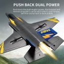 KF605 F35 4-Channel RC Glider - EPP Foam, 30min Flight, 150m Range, Dual Motor