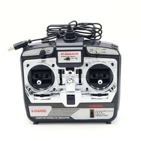 Mode 1 RealFlight G7 XTR 6CH RC Flight Simulator for Helicopters, Drones & Planes - Image 2